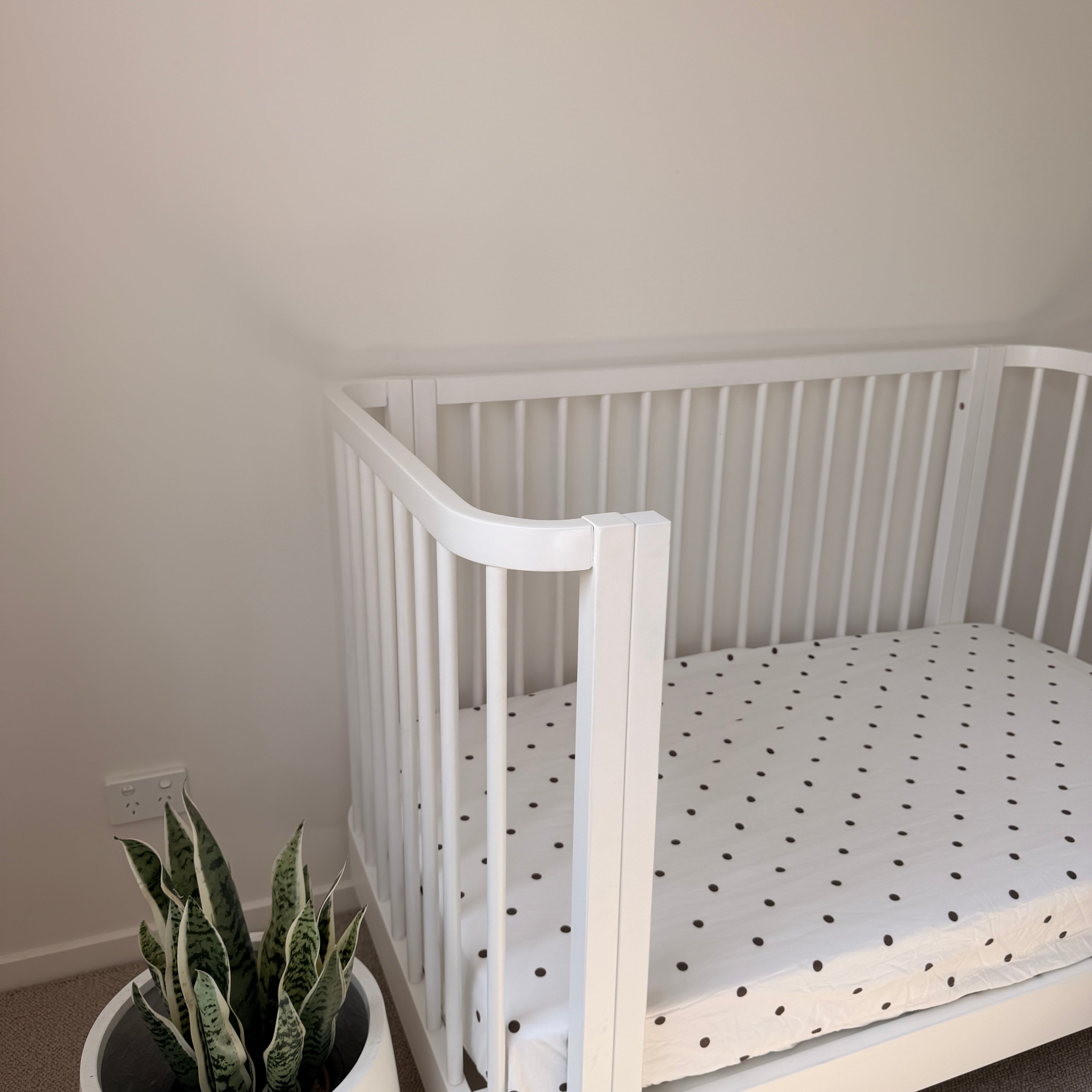 Waterproof Cot Fitted Sheet