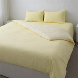 Quilt Cover | Single | Lemon/Butter