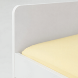 Waterproof Fitted Sheet | Caravan Bunk | Lemon