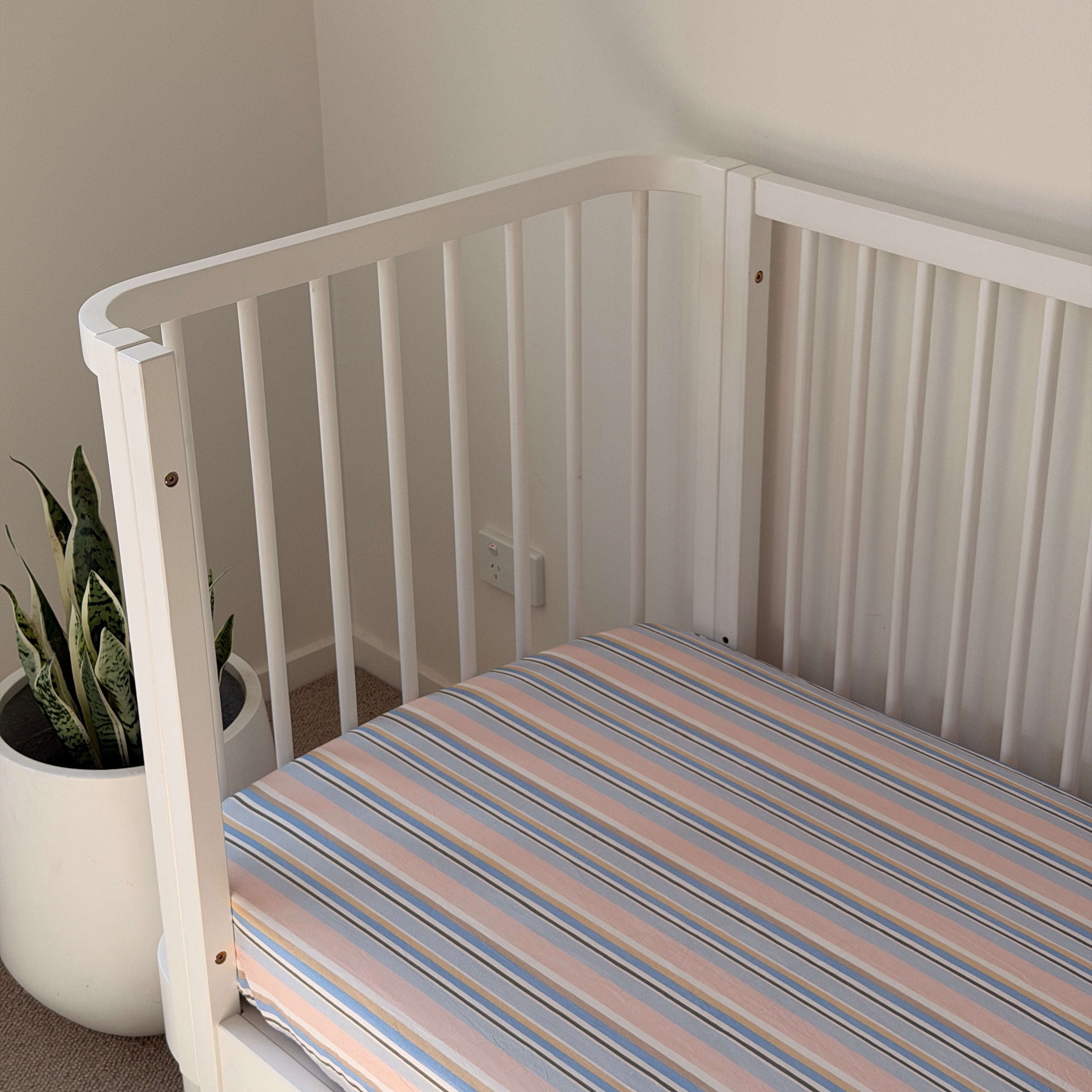 Waterproof Cot Fitted Sheet