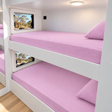 Waterproof Fitted Sheet | Caravan Bunk | Bloom