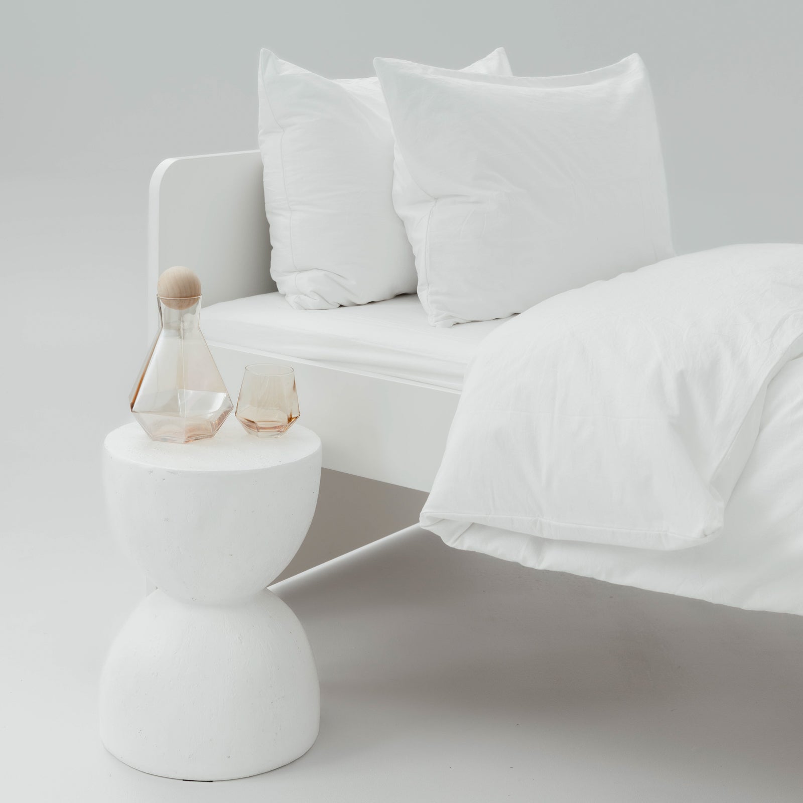 Quilt Cover | Single | Milk - Milk&Bed