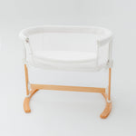 Waterproof Fitted Sheet | Bassinet | Milk - Milk&Bed