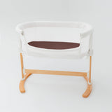 Waterproof Fitted Sheet | Bassinet | Espresso - Milk&Bed