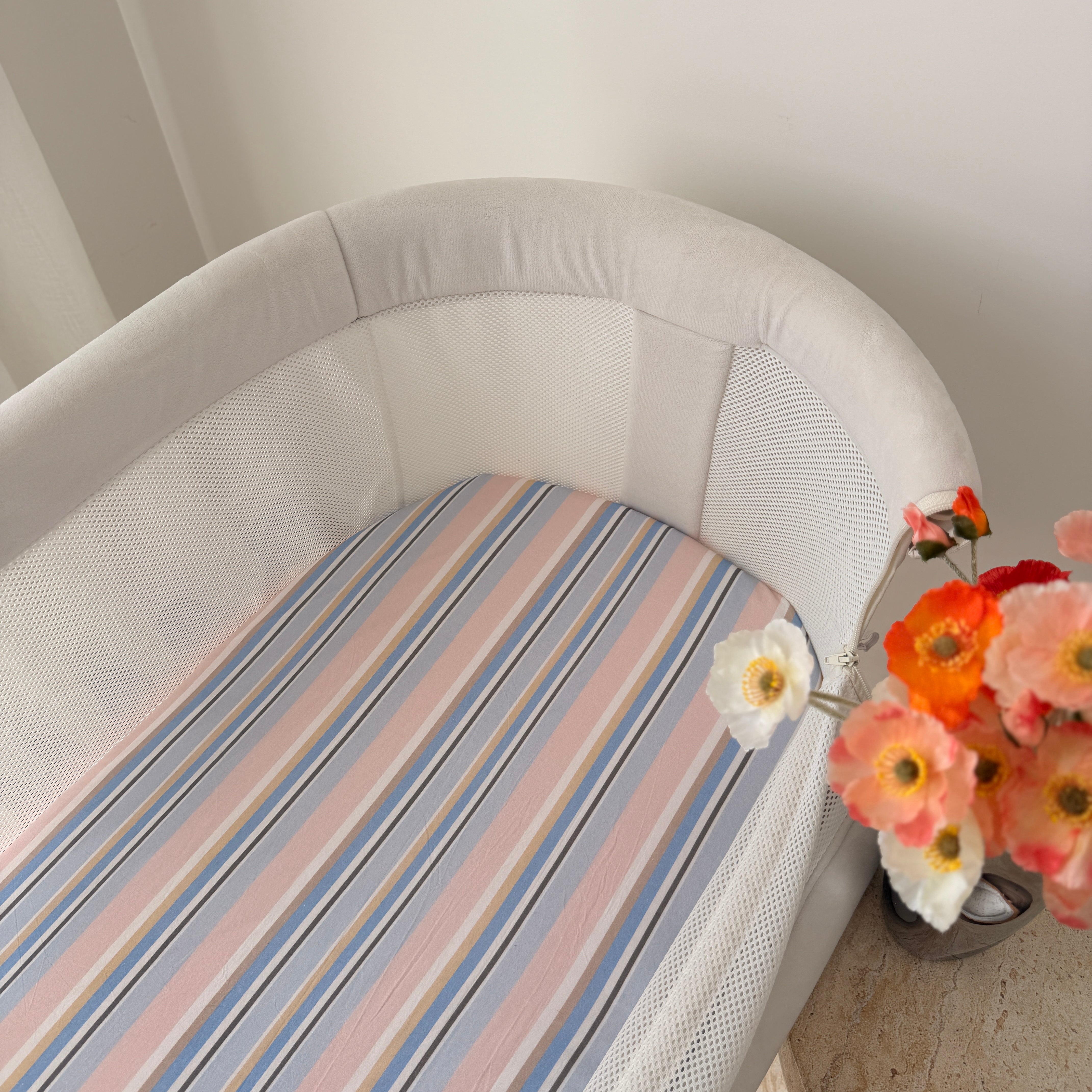 Waterproof Bassinet Fitted Sheet