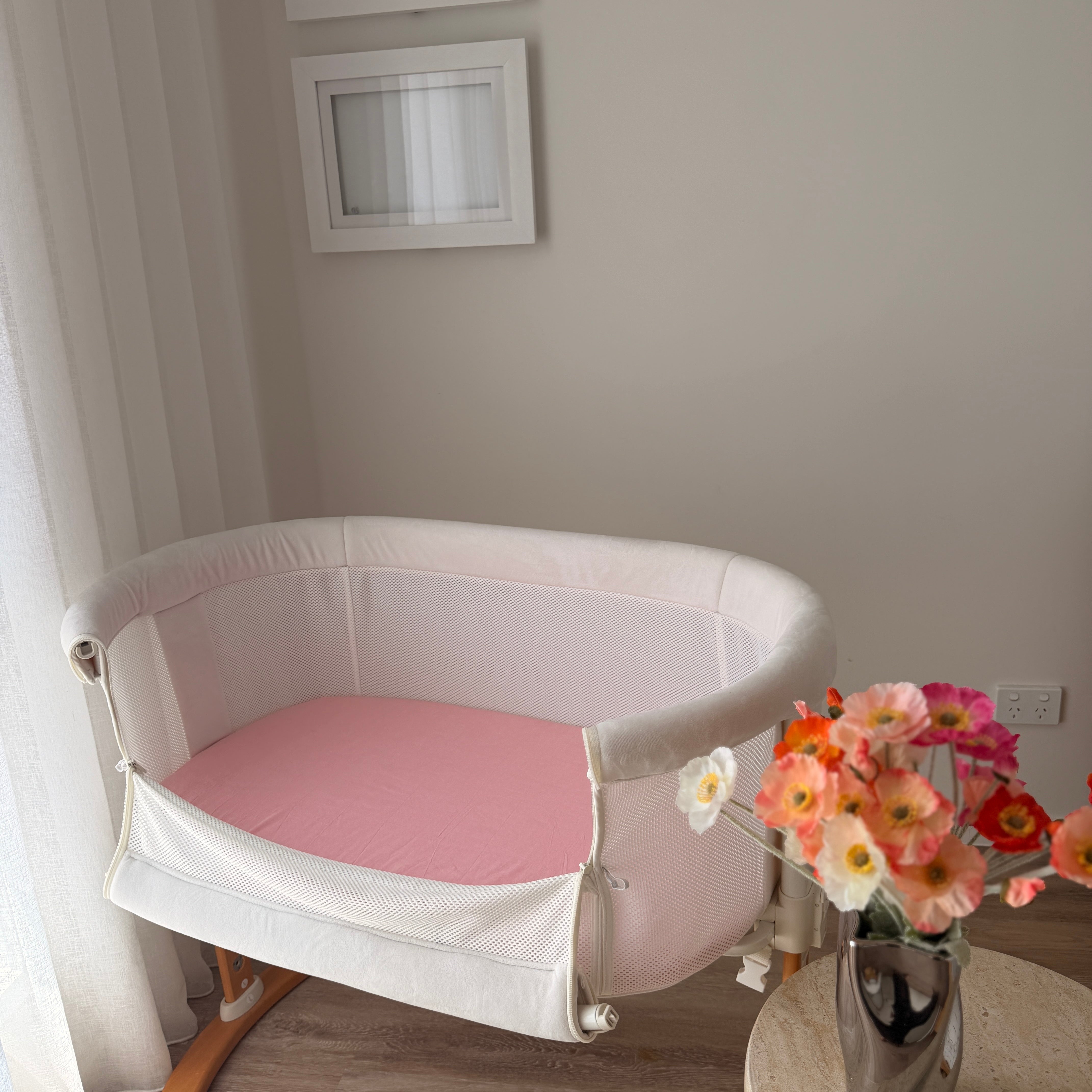 Waterproof Bassinet Fitted Sheet